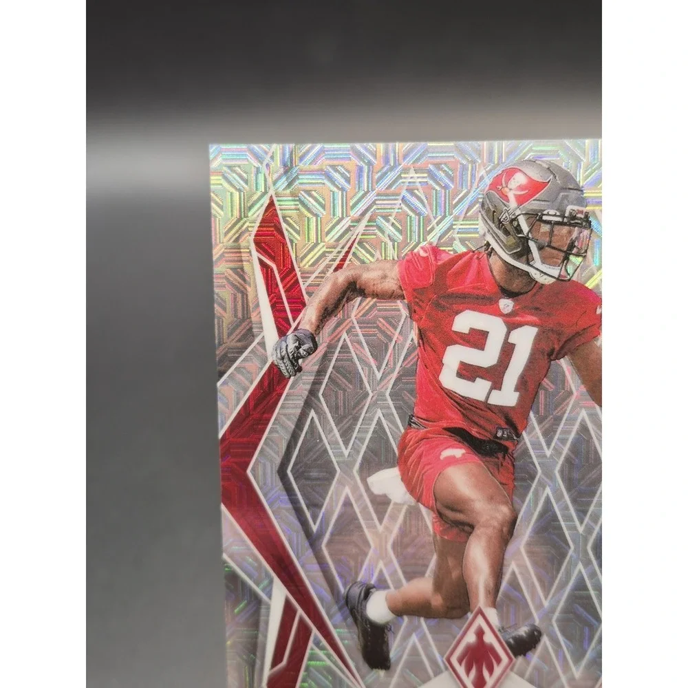 2025 Panini Phoenix Benjamin Morrison #247 Rookie Ash Mojo /25 (RC) Buccaneers